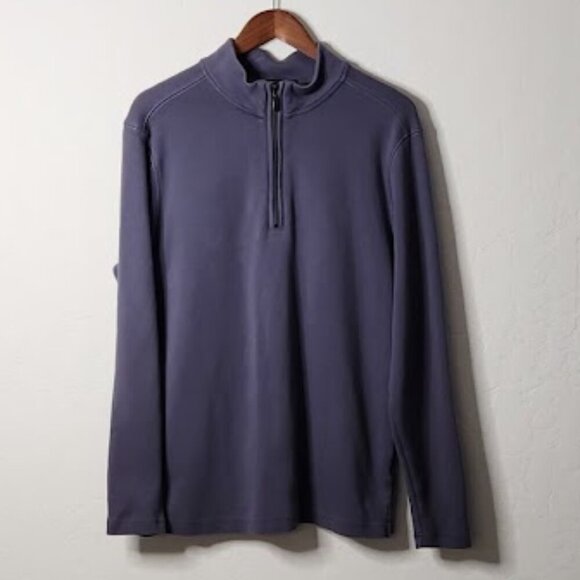 Robert Barakett Men's 1/4 Zip Pullover Size Large - Picture 1 of 3